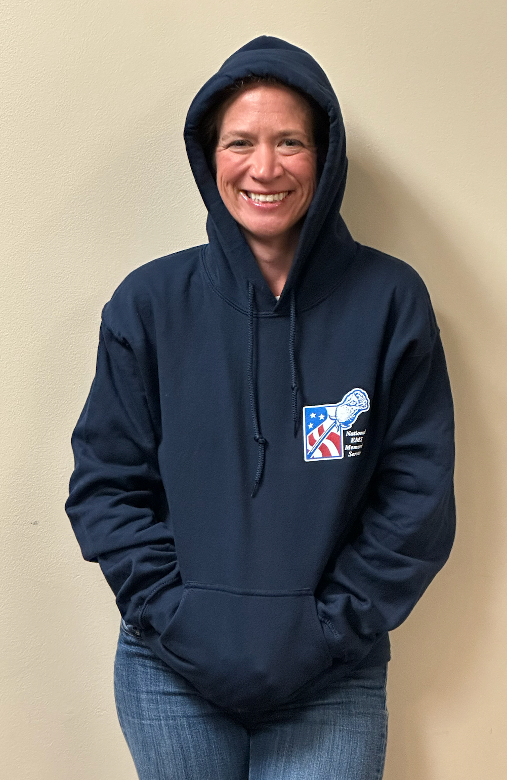 National EMS Memorial Heavy Blend Hooded Sweatshirt