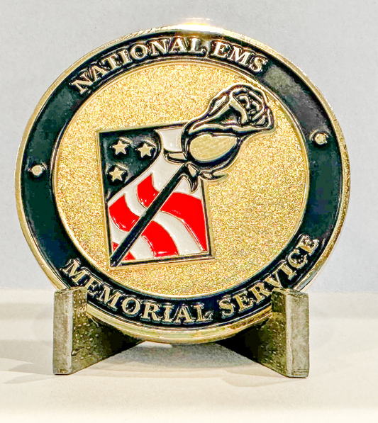 National EMS Memorial Service Challenge Coin
